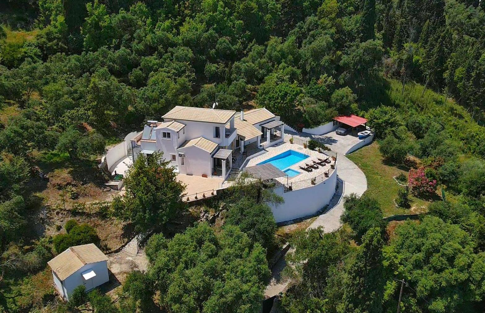 Villa Boukari Chlomos Exterior foto